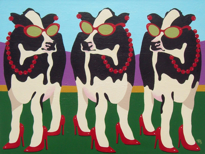 Bitchin’ Bovine   (36 x 48)