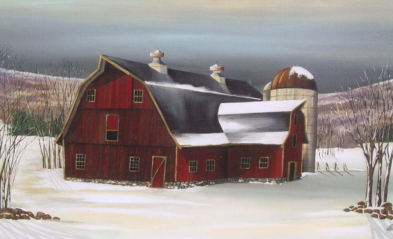 Canaan Valley Barn #2   (18 x 36)