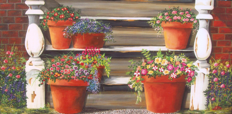 Flowerpots  (18 x 36)