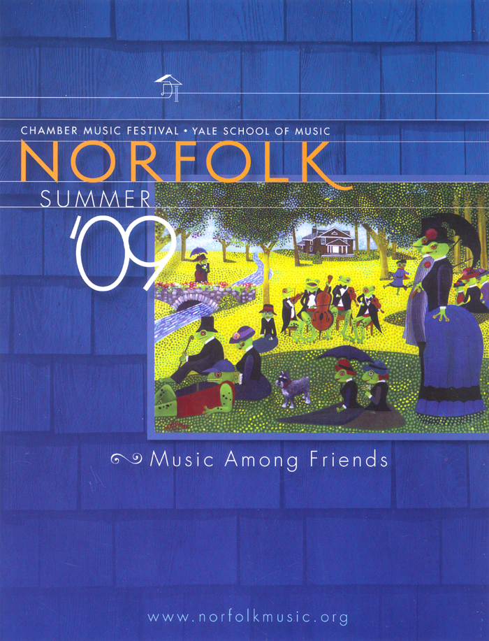 Summer at the Norfolk Chamber Music Festival   (private collection Yale University)