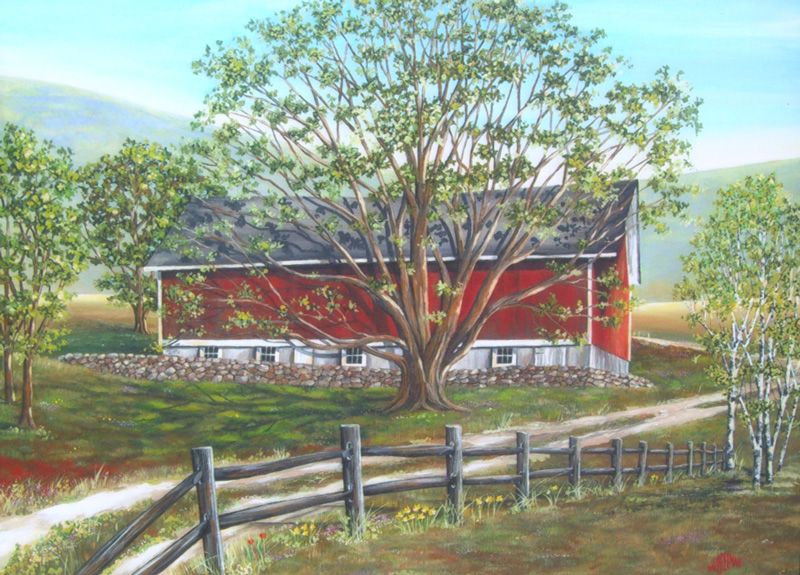 Orchard Avenue   (24 x 36)