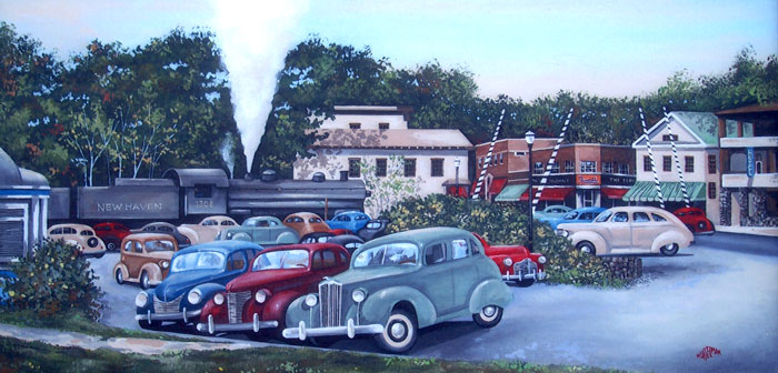 Summer of 46 - Canaan, CT   (18 x 36)