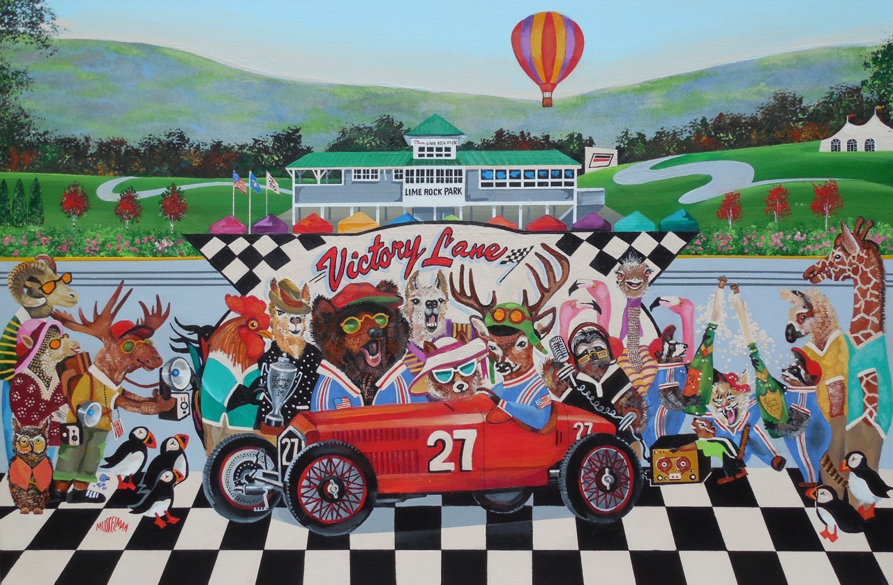 Victory Lane (24 x 36)