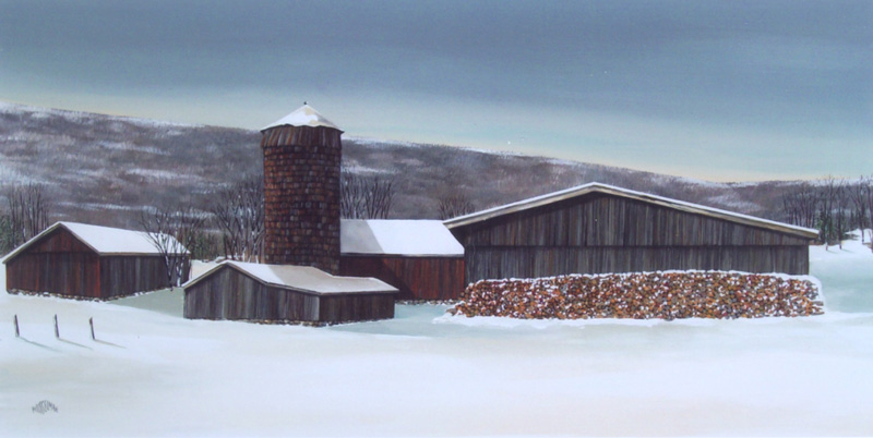 The Woodshed   (18 x 36)